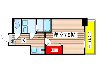 カ-ロ-ドサクラ【4階】の間取り
