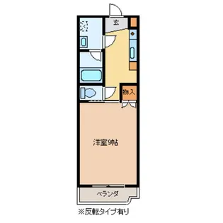 グランハイツ戸出【3階】の間取り