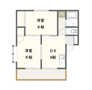 ルネコート郡山【3階】の間取り