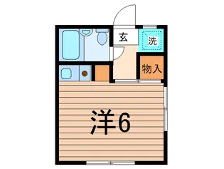 オカベグリ-ン【2階】の間取り