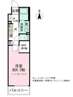LEO FIOREGALO 印内【2階】の間取り