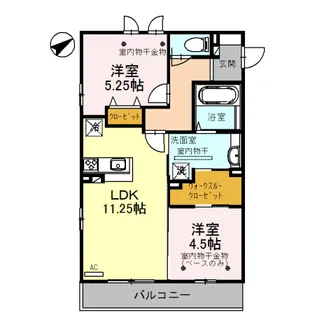 ルアナ マーリエ マーリエ【2階】の間取り