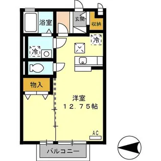 ウィル・K【1階】の間取り