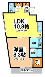 ラピス小金井【3階】の間取り