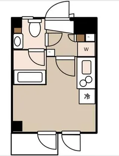 プレール・ドゥーク新宿御苑【2階】の間取り