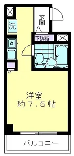 オークヒルズ新板橋【3階】の間取り