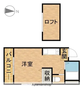レリブ小池II【3階】の間取り