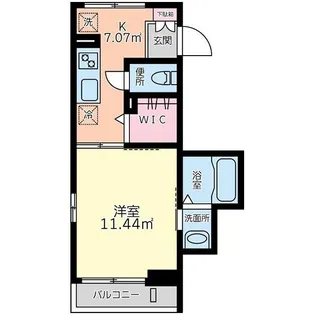 パルテール【2階】の間取り