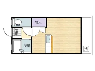 ヒダカハイツ【3階】の間取り
