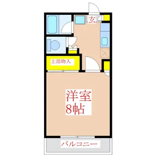 グレイスホール【1階】の間取り