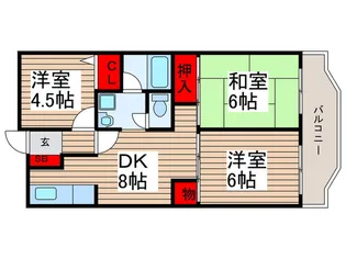 マ・メゾン【1階】の間取り
