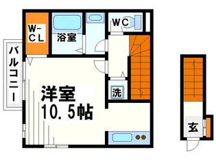 ステップ柴崎【2階】の間取り