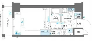 ZOOM川崎SOUTH【11階】の間取り