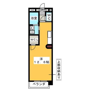 エクセラ桜山【6階】の間取り