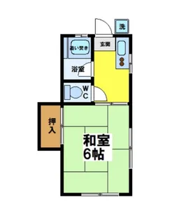 ヴィライズミ【1階】の間取り