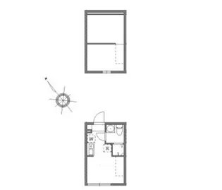 メゾンドブルーム平井【2階】の間取り