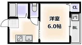 シティハイツあびこ【4階】の間取り