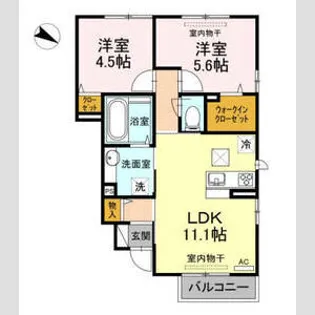 Casa superior【1階】の間取り