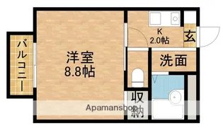 エスポアールC&Y【2階】の間取り