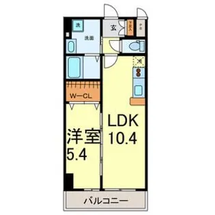 マイアトリア栄【2階】の間取り