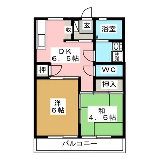パルつかさ【2階】の間取り
