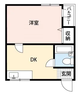 オーナーズマンション公園南E棟【2階】の間取り