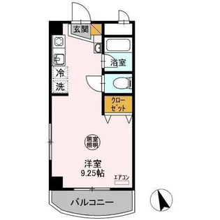 リバティヒルズ373【1階】の間取り