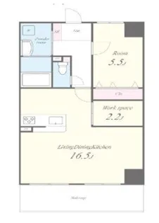 260605 アヴェニーユ参番館【3階】の間取り
