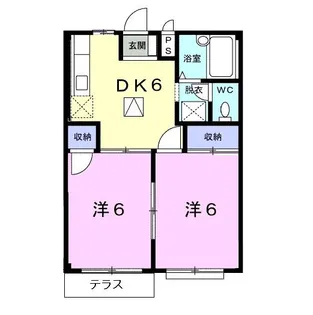 ライフイン【1階】の間取り