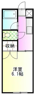 サンパレスII【2階】の間取り