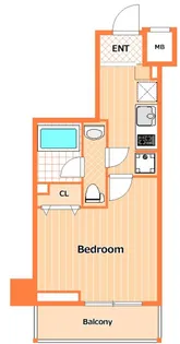 SHOKEN Residence横浜白楽【2階】の間取り