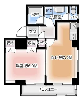 NEマンション【2階】の間取り