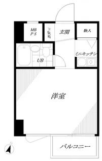 ライオンズプラザヨコハマ戸部【7階】の間取り