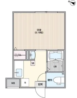 Fusion練馬春日町レジデンス【2階】の間取り