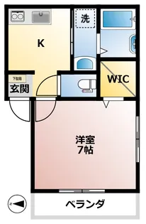 レオンハウス【2階】の間取り