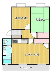 シーフロントハイツ【3階】の間取り