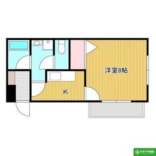 AMITY9【1階】の間取り