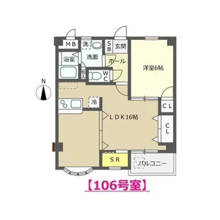 Ziel (ツィール)【1階】の間取り