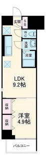 レスピール与野【5階】の間取り