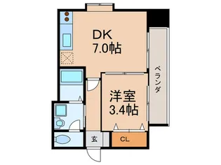 E.POPULAR II【5階】の間取り