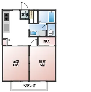 Kハウス【2階】の間取り
