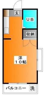 十条ローゼンハイム【2階】の間取り