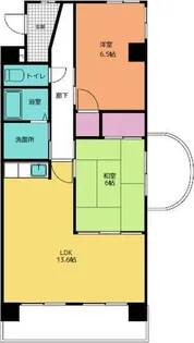 アドヴァンス【1階】の間取り