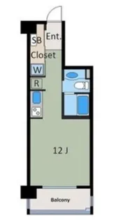 セレニティ久が原【1階】の間取り