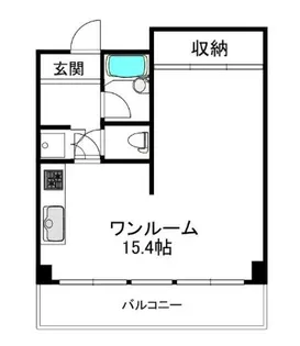 ハイマート小松島【4階】の間取り