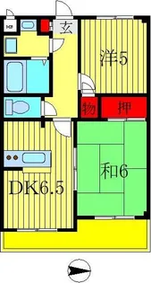 ワコーレエレガンスくぬぎ山【3階】の間取り