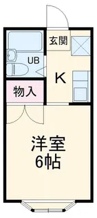 エスポワール【1階】の間取り