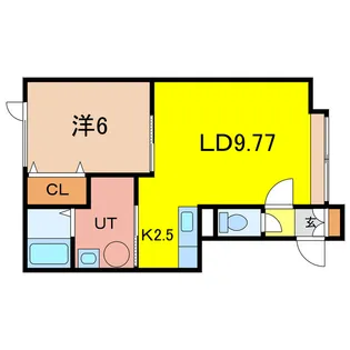 メゾンインティ【2階】の間取り