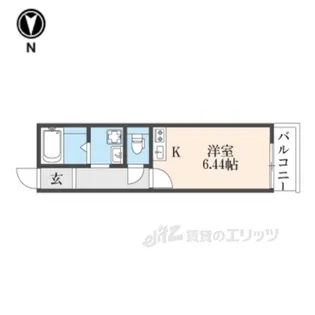スクエアメゾン坊城【3階】の間取り