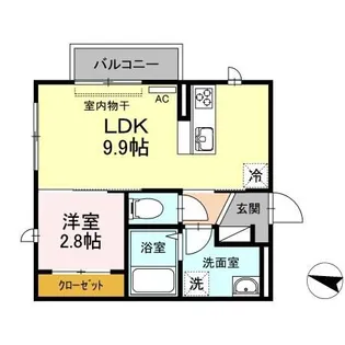 センティア.m【2階】の間取り